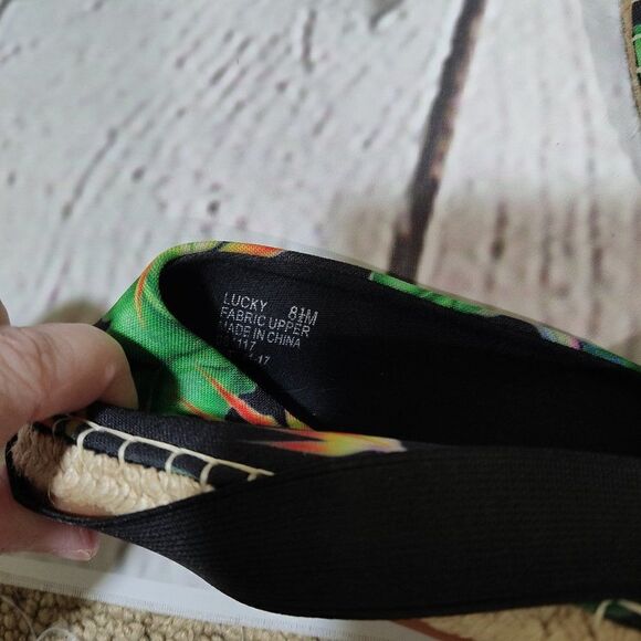 LOUDMOUTH Lucky Bora Bora Casual Espadrilles 8.5 NEW - Picture 7 of 8